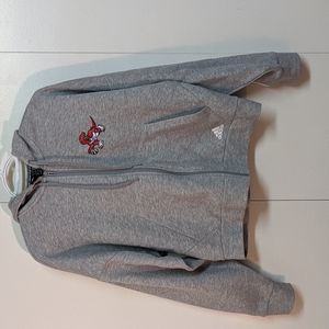 adidas Toronto Raptors Cropped Full Zipped Hoodie